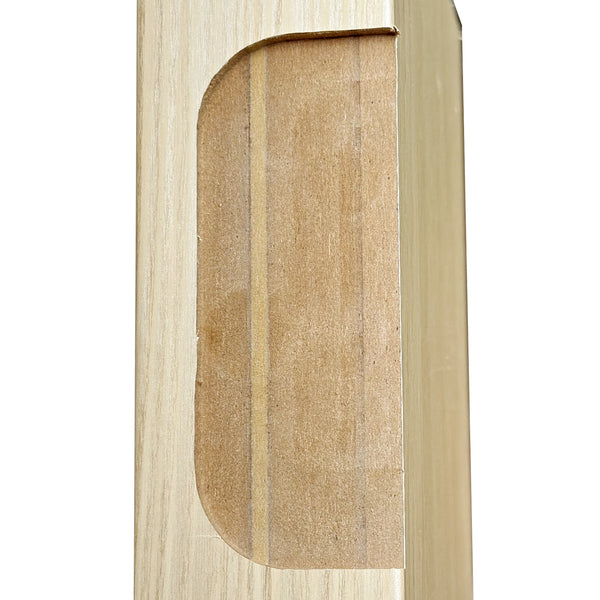 Pre-Cut for 3 ½” x 3 ½” Residential Duty Hinge with ⅝” Radius Corners Hinges